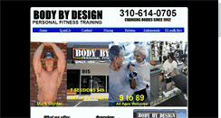 Desktop Screenshot of bodybydesign.com