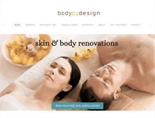 Tablet Screenshot of bodybydesign.com.au